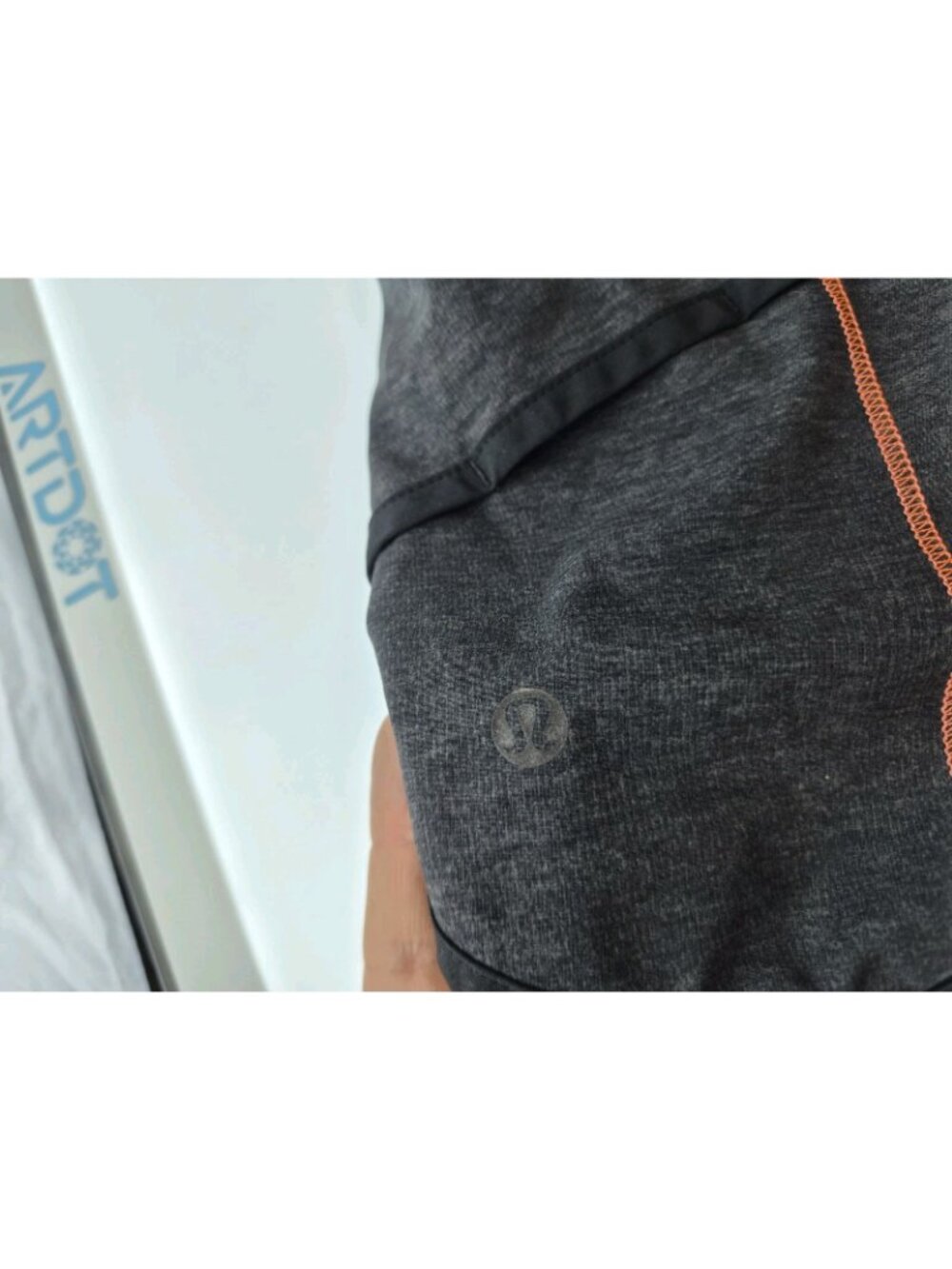 Lululemon Speed Up Short Women Size 2 Charcoal Gray Coral Lined Run Athletic - Picture 9 of 12